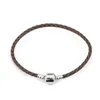 925 Charms de plata 14 colores 16-20cm Charm Bangle Bracelets Beads Fit Pandora Bracelet Jewelry