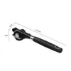 Plastic Professional Kitchen Tool Safety Hand-actuated Can Opener Side Cut Easy Grip Manual Opener Knife for Cans Lid