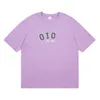 22SS Nowy wysokiej klasy projektant Man Man Treed TEE Summer Classic High Street Solid T-shirts Oddychający popularne mężczyźni kobiety młodzież Młodzież TJAMTX089