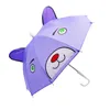 Yaratıcı Güzel Çocuk Karikatür Şemsiye Öğrenci Çocuklar 1-2 Yaşında Bebek Güneşlik Yağmurlu Gün Açık Seyahat Moda Mini Kulak Şemsiye Malzemeleri T30BT8K