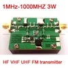 Integrerade kretsar 1MHz-1000MHz 35dB 3W HF VHF UHF FM-sändare Bredband RF-förstärkare för skinkradio