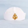 Berets военные шляпы унисекс моряк Big Arrow Navy Cap капитан