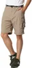 Pantalon de randonnée pour homme Convertible Zip Off Shorts Extérieur Séchage rapide Léger Pêche Voyage Safari Cargo