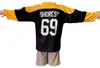 MTH Custom Letterkenny Shamrocks TV Series Dorosłych Hokej Koszulki # 69 Shoresy