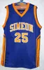 SJZL98 Derrick Rose # 25 Simeon High School Basketball Jersey Retro Clássico Mens Costurado Número Personalizado E Nome Jerseys