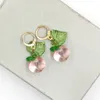 Nouveau à la mode dames boucles d'oreilles pendantes 3D fruits pomme cerise pêche fraise boucles d'oreilles pour femmes filles cadeaux fête bijoux