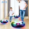 Kids Home Levitate Speccer Ball Air Cushion Floating Foam Football Led Light Gliding Toys 축구 선물