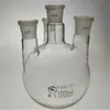 Lab Supplies 1pcs Round Bottom Four-mouth Glass Flask Straight Four-neck High Borosilicate Reaction Glassware 100ml To 2000mlLab