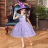 Детское платье для девочек детские платья по случаю дня рождения костюмы для косплей ведьмы.