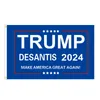 Donald Trump vlaggen 3x5ft 2024 Make America Great Florida Desantis Flag USA President Trump 90x150cm Banner Flags9919696