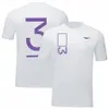 2022 F1 Racing T-shirt estiva Tifosi della squadra di Formula 1 T-shirt oversize Driver a manica corta Maglie da gara Comode magliette traspiranti222y