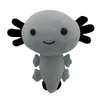 Plysch kawaii djur leksak tecknad rosa grå axolotl fylld docka 20 cm gåvor för barn flickor 220628