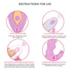Ikoky Giyilebilir Klitoris Stimülatör Kadınlar İçin Seksi Oyuncak Çift Emme Vibratör Uzaktan Kumanda Dildo Dil Yalanma 7 Mod