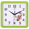 Wanduhren Uhr Vintage Dekorative Uhr Wohnzimmer Mode Einfache Stille Rechteckige Haushalt Persönlichkeit Quarz ClockWall