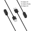 Adaptateur de chargeur de câbles de station de charge de montre intelligente pour Xplora X5/X5 Play/X4 câble de charge USB magnétique chargeur rapide cordon Portable
