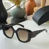 Mode Herren Designer Sonnenbrille Persönlichkeit geometrische Form Schildpatt PC Plattenrahmen P klassische Serie Symbole Luxus OPR14ZS Dreieck Logo Brillen Frauen
