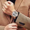 2022 Relógio masculino com Hollowout esculpindo o presente mecânico de turbilhão mecânico de fashion watch presente