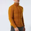 Przydatne mężczyzn Acryl Fibre Sweter Pullover Lekkie Slim Fit L220730
