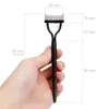 Velvet Touch Lash Separator For Separating Eyelashes Removing Mascara Clumps Brush Applicator With Comb Cover Tool