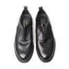 Luxe haute qualité hommes chaussures décontractées en cuir de vache à lacets automne marque confortable plat Oxford chaussures pour hommes