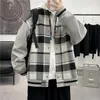 Jackets masculinos Jaqueta de beisebol de Hip Hop Men 2022 Harajuku Streetwear