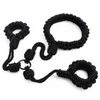 Nxy Sm Bondage Adults Toys Sm Products Bdsm Sex Adult Game Cotton Rope Bdsm Restraints Collar Handcuffs Erotic for Women Men 220426