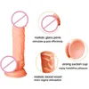 Nxy dildos dongs realistisk penis med sugkopp för kvinnors sexleksaker vaginal massage g spotstimulator 200 mm enorm kvinnlig mogbator 220511