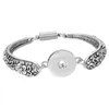 Charm Armbanden Drukknoop Sieraden Magnetische Armband Voor Vrouwen 18mm Knoppen Verwisselbare Bangles345T