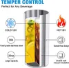 Bouillon in VS Sublimatie Spaties 20oz rechte tuimelaars met plastic stro roestvrijstalen stalen dubbele wand geïsoleerd vacuüm warmteoverdracht 0526