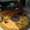 Teppiche mit Blumenmuster, klassisch, handgefertigt, dicker Wollteppich, große Dekoration, Blumenbereich, Teppiche