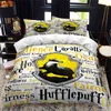 School of Magic Double Bed Däcke Cover Set Queen Calico Twin Size Comporter Bedding Single Complete