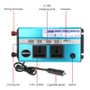 Car Jump Starter Power Inverter 500W DC 12V to AC 110V 60Hz with 4 USB Ports 2 Outlets Charger for Mobile Phone Cigarette Lighter