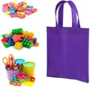 20 Pieces NonWoven s Shopping with Handle Cloth Business for Party Favor Reusable Bag Customized Personalized 220704