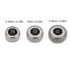 Onarım Araçları Kitleri 5 PCS İzle Crown Heads Yedek Parçalar Değiştirme 4.5mm 5mm 5.5mm Gümüş Çelik Aksesuarlar WatchmakerRepair HELE22