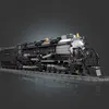Stad Steam Train Bigboy Locomotive Bouwstenen Technisch spoor Model Assemblage Bakstenen Diy Geschenken Speelgoed voor kinderen jongens kinderen 220715