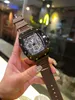 Cool AAA High-End Luxury Men's Business Six-Needle Calendar Waterproof Quartz Watch