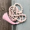 Plagas Collar de joyería de color rosa