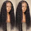 Nxy Wigs Wig Front Lace Small Curl Medium Split Long Hair Fashion Explosive Head Chemical Fiber Cover