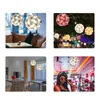 300pcs10set Party Favor DIY Modern Pendants Ball Novel IQ Lamp Jigsaw Puzzle Colorful Pendant Lights 25CM30CM40CM 3 Sizes GG0217258903