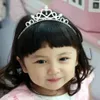 Принцесса Crystal Tiaras and Crowns Hagd Kid девочки любят свадебную выпускную корону свадебную вечеринку для волос украшения для волос