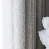 Curtain & Drapes American Lace Nordic Simple Blackout Bedroom Fabric Finished Products Curtains For Living Dining Room Windows