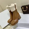 Дизайнер Betty Boots PVC Rubber Boot Черный водонепроницаем