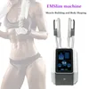 Högkvalitativ 2 Handtag EMT Emslim Body Shaping Device Muscle Building EMS Slimming Machine för bukfett Burning Skönhetsutrustning