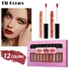 Fit Colors 12 Color Lip Gloss Makeup Matte Liquid Lipgloss Set8911286