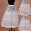 Vêtements de nuit pour femmes Femmes Femmes 3 Cerceaux A-ligne Jupon Réglable Cordon De Serrage Unique Robe De Mariée Crinoline Couche De Taille Boule De Mariage