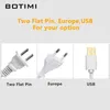 BOTIMI Europe Table Lamp With Cloth Lampshade For Bedroom Bedside White Black Desk Reading Lights Modern Living Room Luminaires H220423