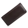 Wallets Genuine Leather Men Bifold Purse Designer Cash Coin Pocket Real Cowhide Card Holder Handy Clutch Bags Vintage Male Long Wa238C