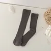 5 paires / lot bébé filles genou chaussettes hautes enfants doux coton princesse chaussette enfants garçons longue chaussette à volants 2-8 ans jambières 220423