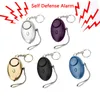 Outdoor Gadgets Self Defense Alarm 120dB Egg Shape Girl Women Security Protect Alert Personal Safety Scream Loud Keychain Emergency DefenseAlarm