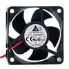 2pcs Original Delta AUB0624HH 6cm 6025 24V 0.22A 2 line large air cooling fan